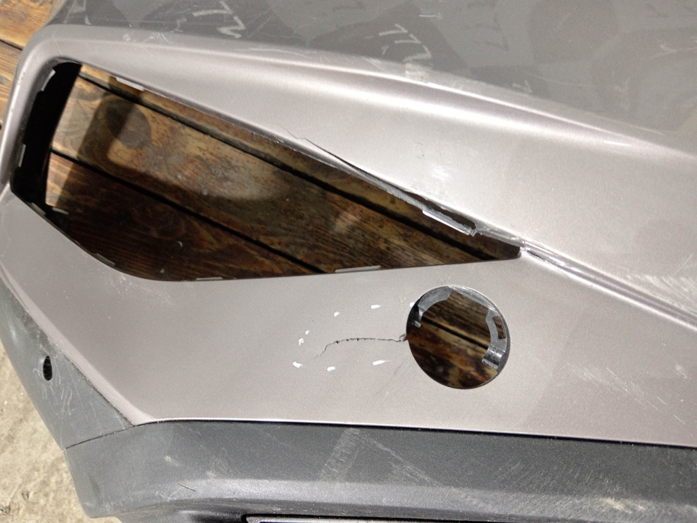 Бампер передний в сборе Hyundai Creta 2 (SU2) 21-нв Б/У Оригинал 86511BW000