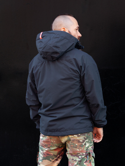 Куртка демисезонная Варгградъ на флисе мужская тёмно-синяя