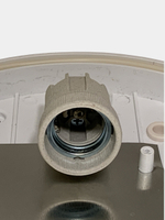 Потолочный влагозащищённый светильник для большой лампы Е27 с ударопрочным плафоном IP54 | Царь-Огонь Свет