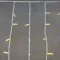 Светодиодная бахрома с колпачком 3,2*0,9 м., 168 теплых белых LED ламп, каучуковый белый провод, LTC (LL168-8-2WW)