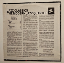 Винтажная виниловая пластинка LP The Modern Jazz Quartet Plays Jazz Classics (USA 1972)