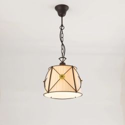 Citilux Дрезден CL409211 Подвесной светильник с бежевым абажуром