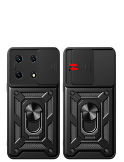 Чехол с кольцом Bumper Case для Infinix Note 30 Pro