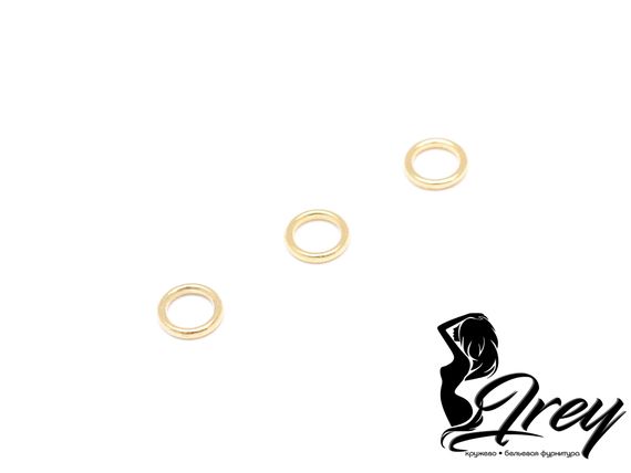 Кольцо Италия, 6 мм, металл, золото
