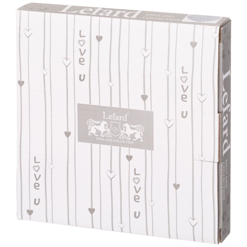 ТАРЕЛКА LEFARD "LOVE YOU" СЕРДЦЕ 20,5 СМ (КОР=40ШТ.)