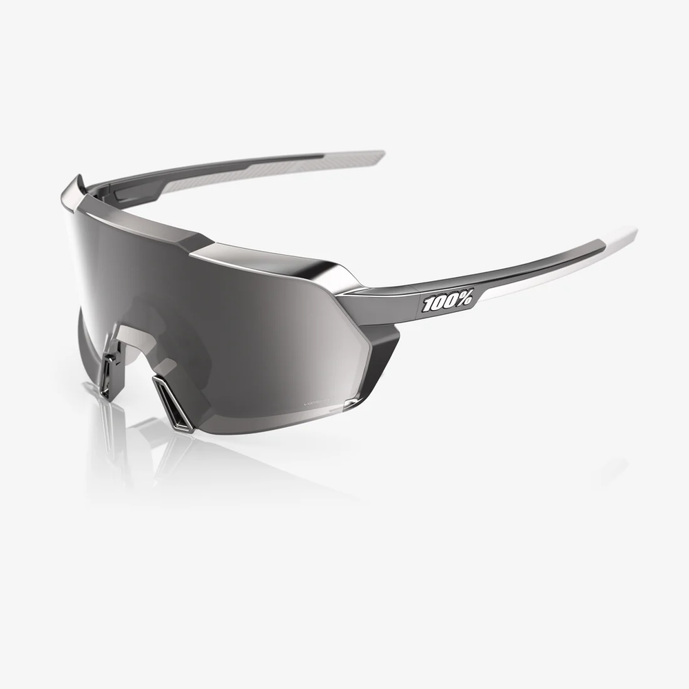 Спортивные очки 100% Korbin / Gloss Black Chrome / HiPER Silver Mirror
