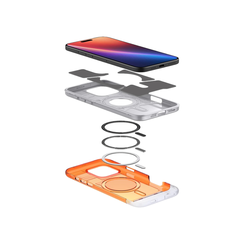 Гибридный чехол с поддержкой MagSafe Spigen Classic C1 (Mag Fit) для iPhone 16 Pro Max