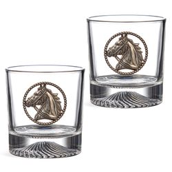 НАБОР СТАКАНОВ "HORSE" ИЗ 2-Х ШТ. 320 МЛ