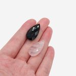 Подвеска с гранями из натурального агата, 25*13мм