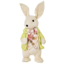 GAEM Фигурка декоративная "Заяц", L12,5 W11,5 H34 см