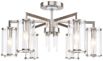 Люстра потолочная 6*Е14 1046/11/06PT никель Vase Stilfort