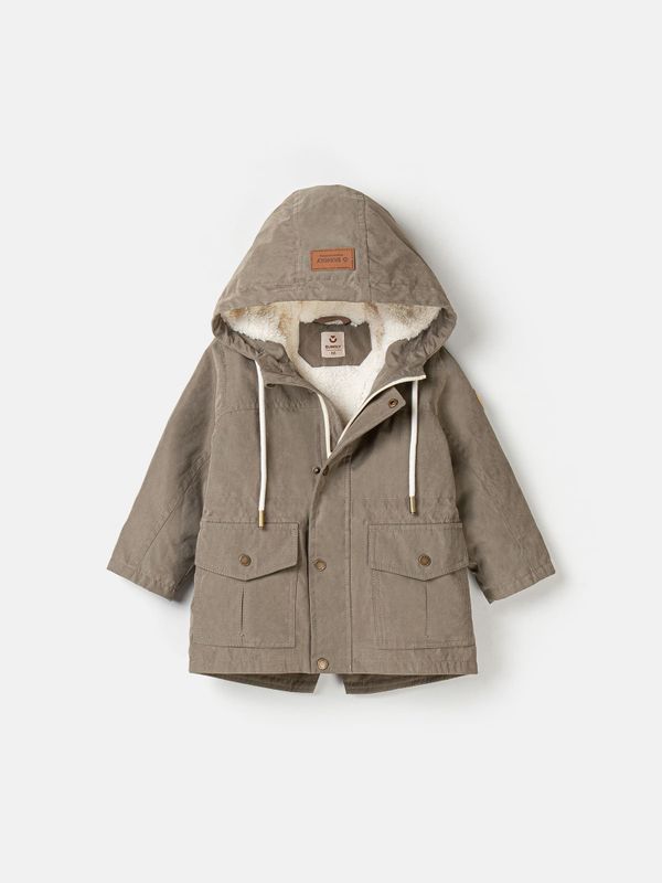 Парка демисезонная на меху 