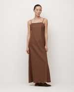 Seville Dress in Caramel