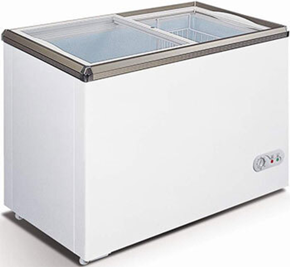 Морозильный ларь Willmark FSL-350X-4 со стекл.крышкой