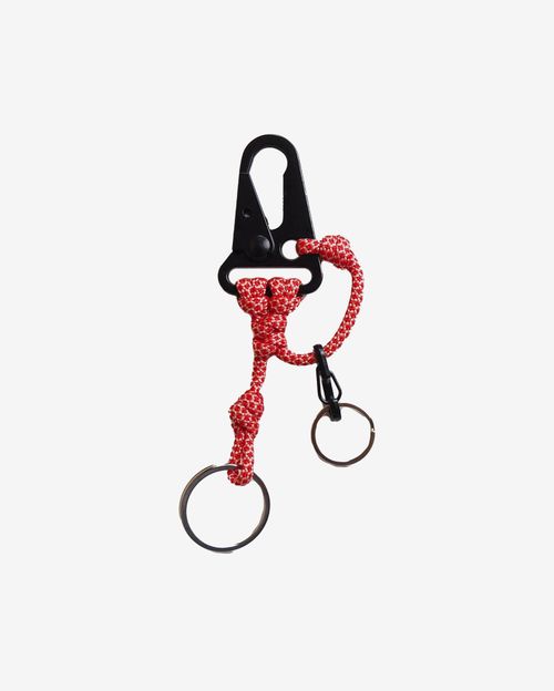 Брелок Ack Items Черный Матовый (красный snake шнурок)
