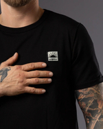 Футболка НОООЖ "Солнце" Черный