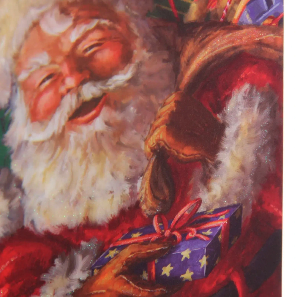 Пакет под бутылку «Сказка о зиме» 11*38*11 см, микс