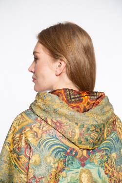 Куртка «Четыре стихии», по мотивам фламандских гобеленов 17 века "Времена года, четыре стихии"