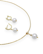 91003244 Серьги Selena Pearls