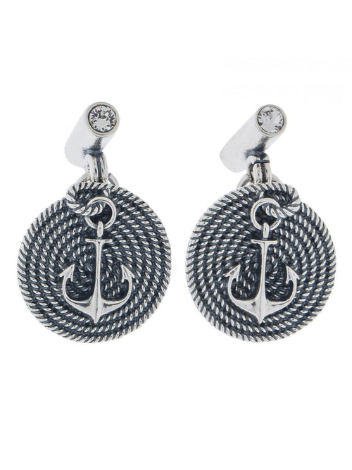 "Хагель" запонки  в серебряном покрытии из коллекции "Реплики истории" от Jenavi