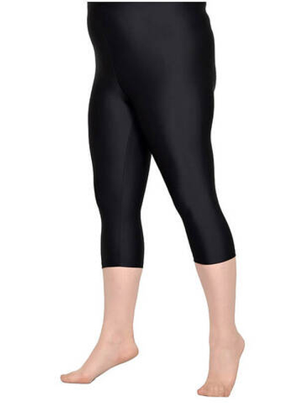 Короткие легинсы из бифлекса