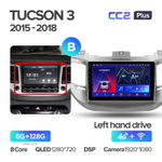 Teyes CC2 Plus 9" для Hyundai Tucson 2015-2018