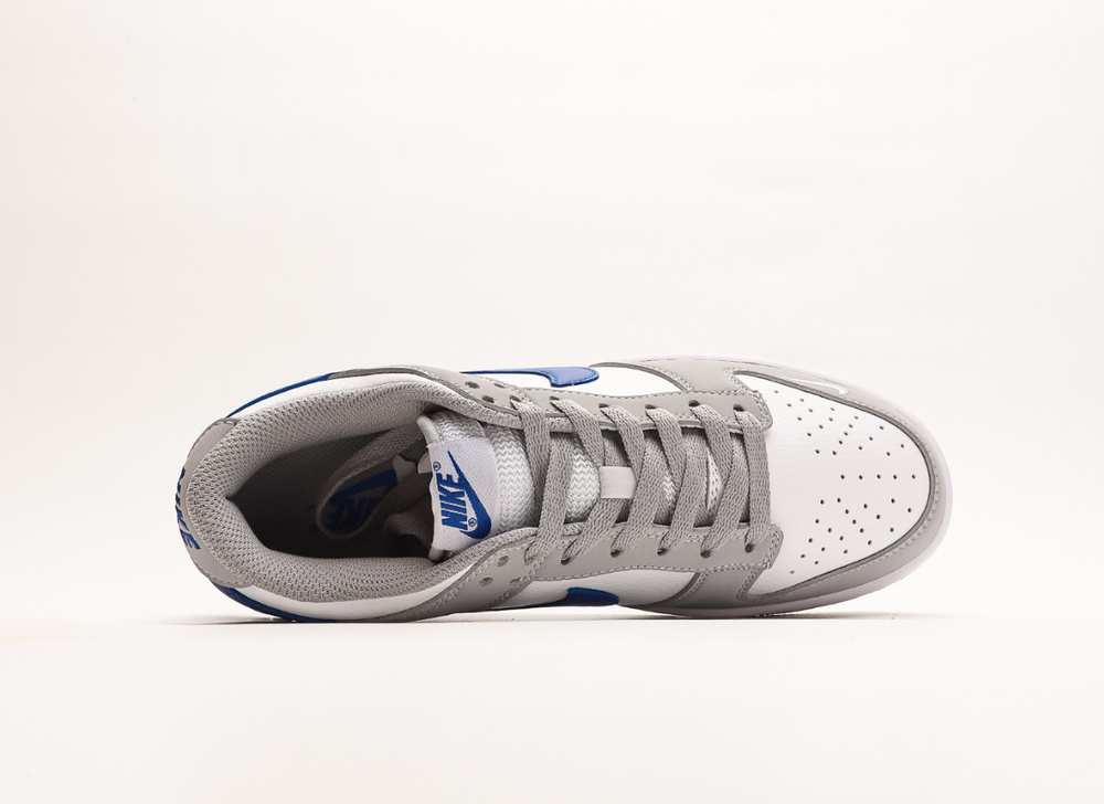 Nike Dunk Low Mini Swoosh Wolf Grey Game Royal