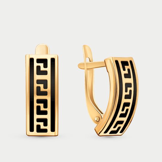 Серьги золотые