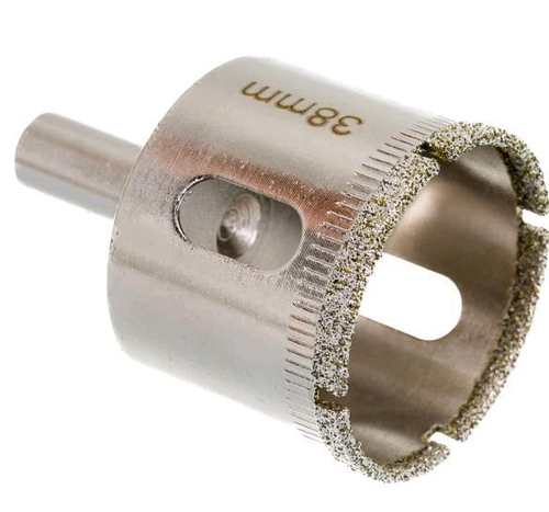 Сверло-коронка алмазное по кафелю, керамограниту, 38мм / Hardcore 152038