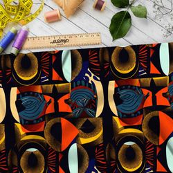 Ткань шелк Армани русский абстракционизм