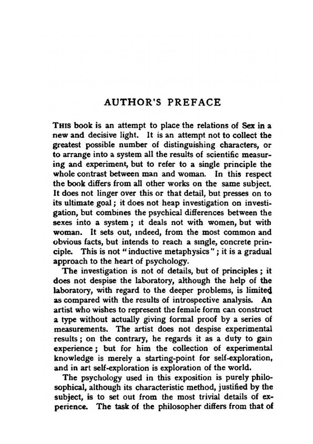 Sex & Character | Otto Weininger