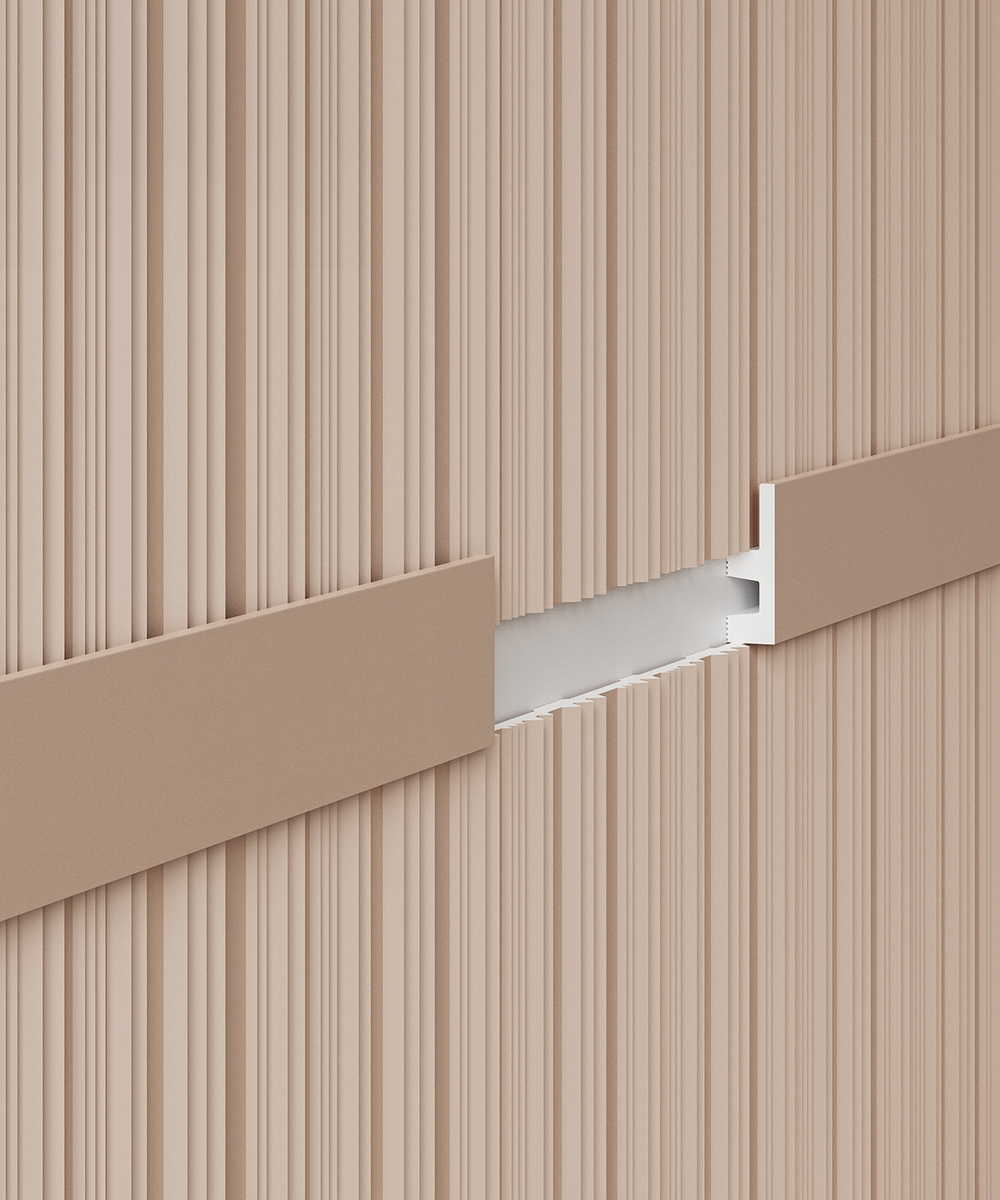 Cosca Decor. Панель RP005, 156х12x2800мм, Экополимер