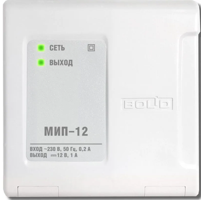 МИП-12 исп.02 (МИП-12-1/ПЗ) Модуль источника питания 12В, 1,5А