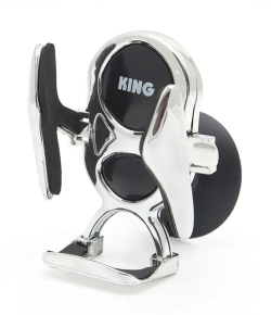 Держатель телефона AC-141 CHROME/BLACK KING AC-141