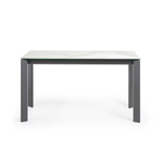 Стол Atta 140 (200) x90 антрацит, керамика