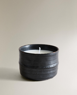 Zara Home Свеча ароматическая Verdant Forest 170 г, растительный воск, аромат древесный, Коричневый