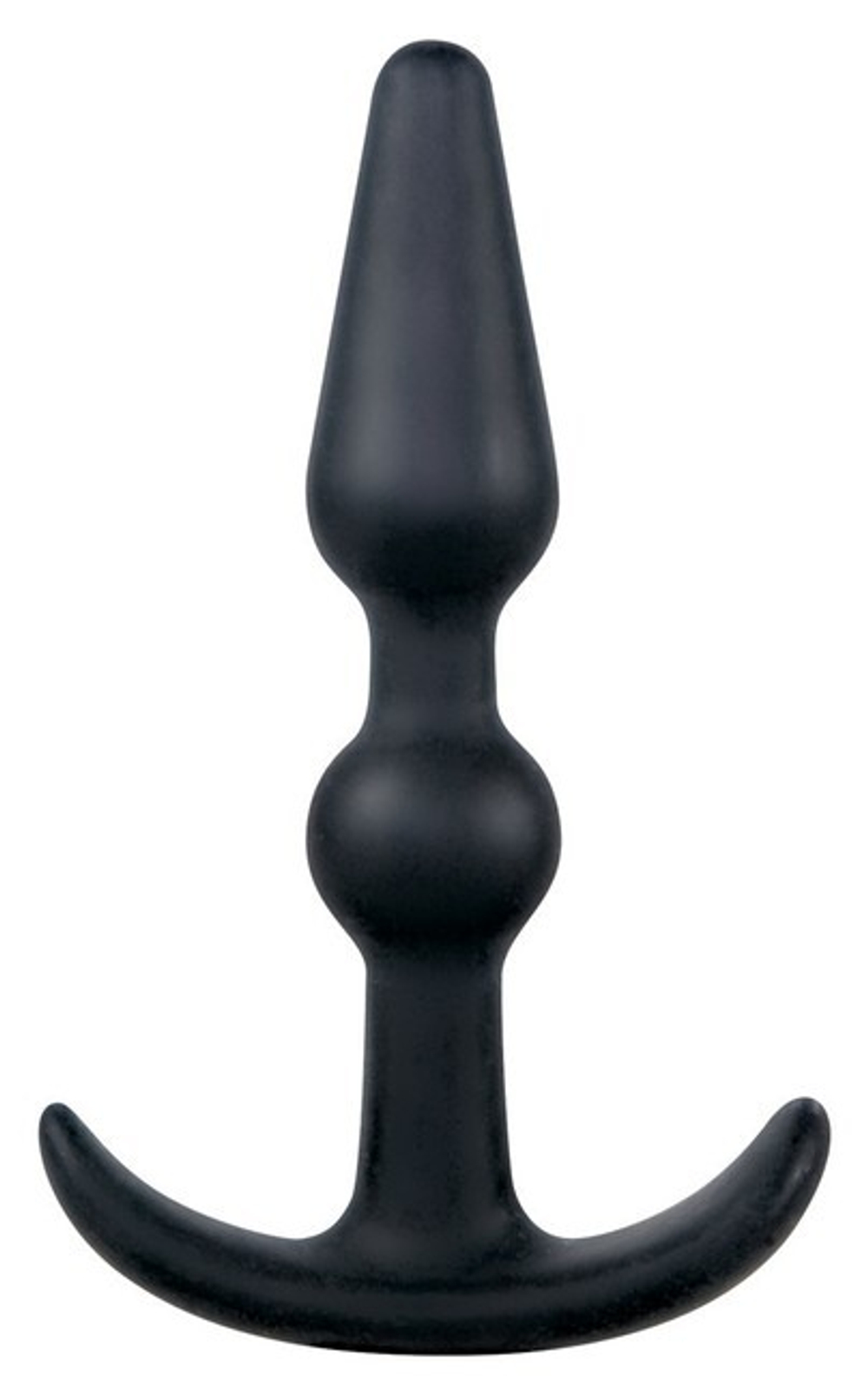 Изящная анальная втулка Backdoor Lovers (Цвет: черный)