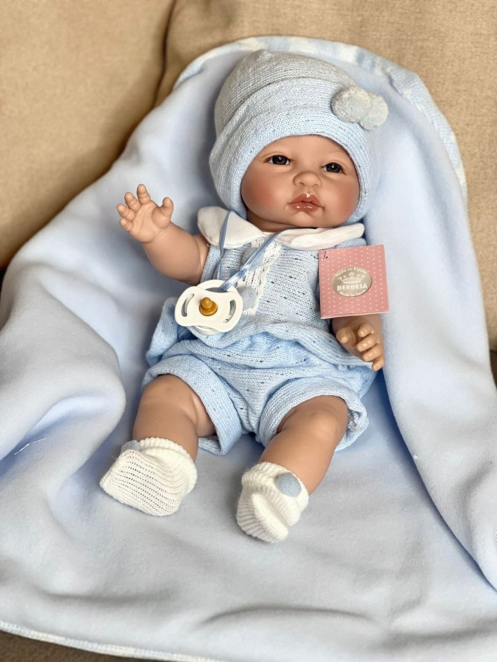 Кукла Berbesa виниловая 34см Carlos (3215K)