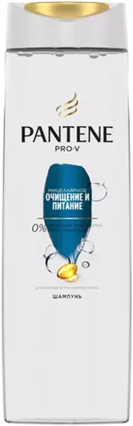 Шампунь Pantene Pro-V мицеллярное очищение и питание, 400мл