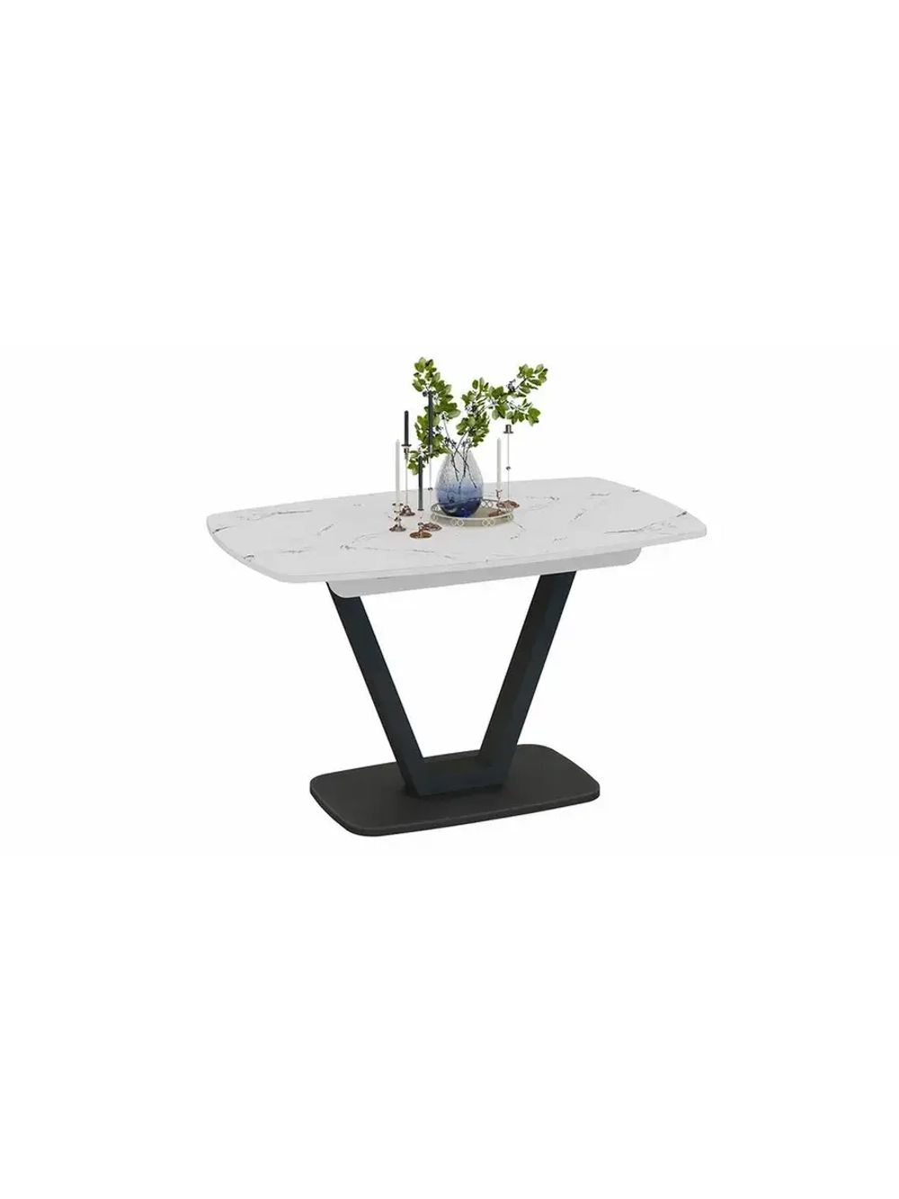 Стол кухонный обеденный раздвижной 130х80х75 см