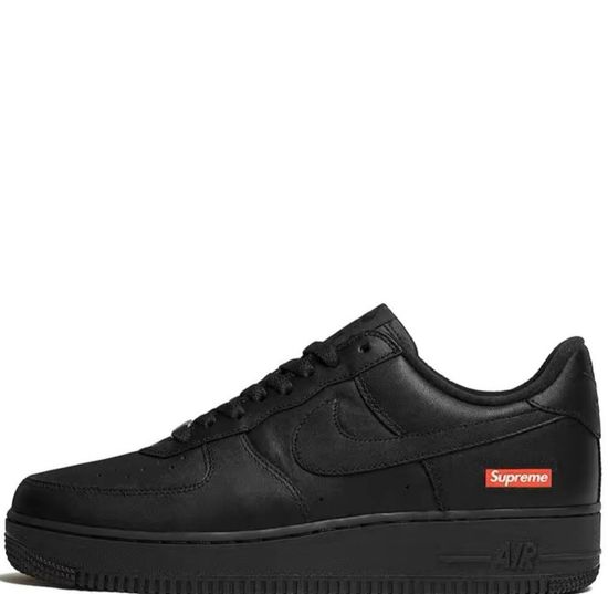 Кроссовки Nike Air Force 1 Low x Supreme Box Logo - Black