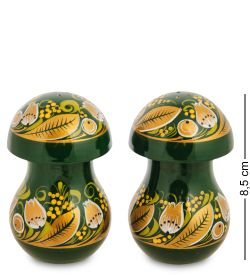 Народные промыслы ХЛ-071/1 Набор для специй 3-х пред. (Хохлома)