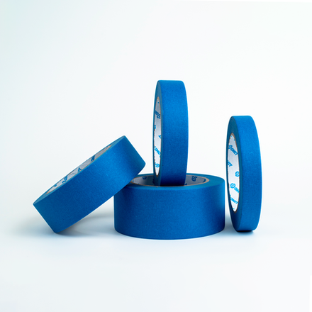 OMIT Малярная лента-скотч СИНЯЯ (120℃) водостойкая 24ммх40м