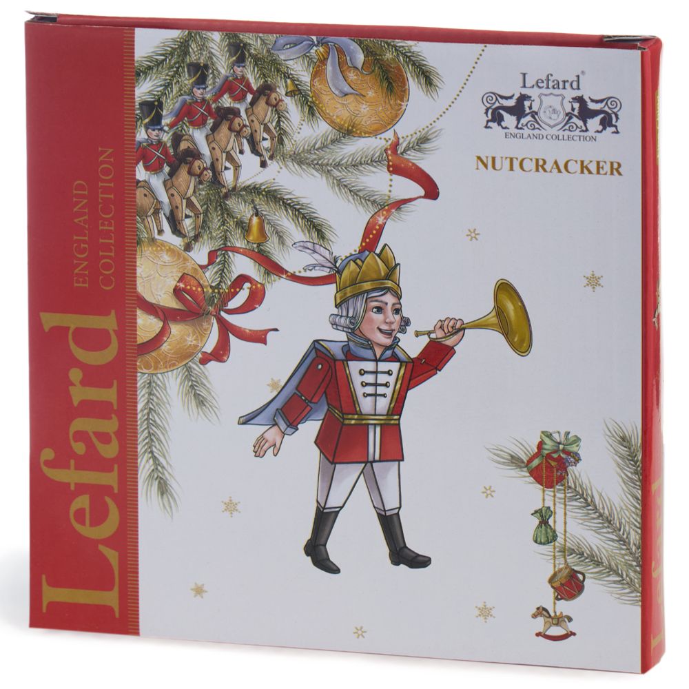 ТАРЕЛКА ЗАКУСОЧНАЯ LEFARD "ЩЕЛКУНЧИК" 20,5 СМ (КОР=18ШТ.)