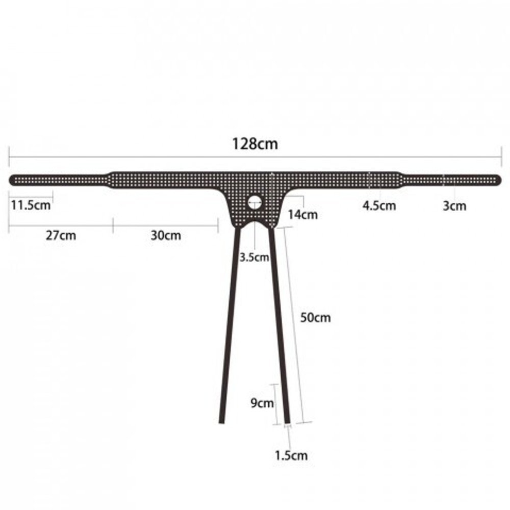 Трусики для страпона Ingen (принт в горошек)