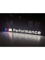 Рамка для номера с подсветкой. BMW Performance по центру