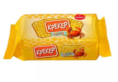 Крекер со вкусом Краба Сладиал 105 гр