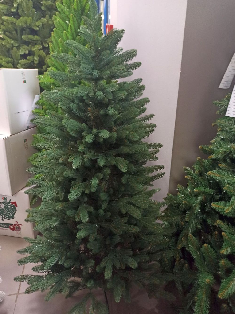 Ель голубая «Французская» (Литая+пвх) 150 см / 1.5 м