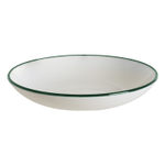 Тарелка d=250 мм. глубокая 1300 мл. h=50 мм. Линеа Зеленый, форма Банкет Bonna /1/6/1152/