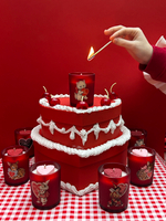 Ароматическая свеча Амур красная серия